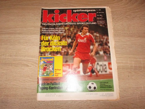 Kicker 1981 81 dieter - kicker, 18/81
