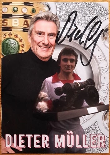 Dieter müller orig - dieter, autogramm