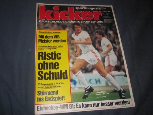 Kicker 1981 81 dieter - 21.4.1981,